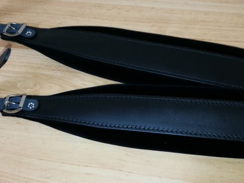 correas 8 cm color negro cuero p